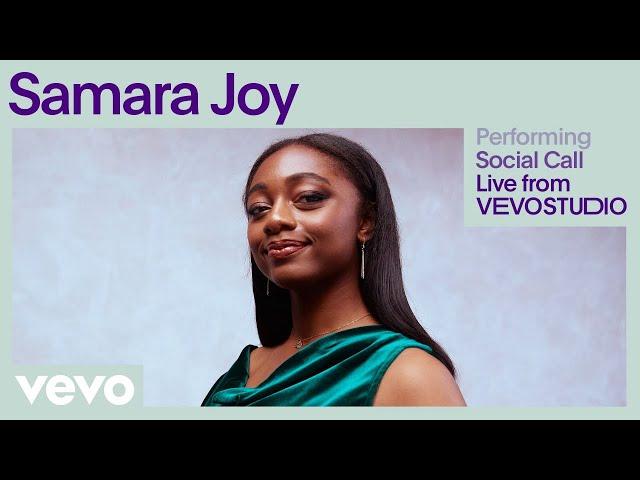 Samara Joy - Social Call (Live Performance) | Vevo