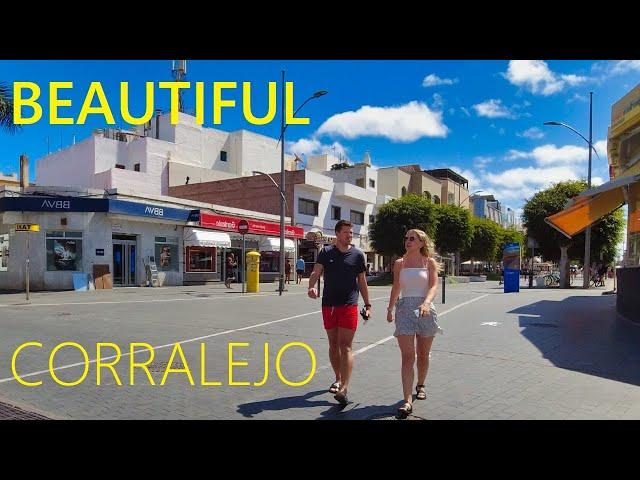 Corralejo FUERTEVENTURA Spain 2024   NEW Walking Tour in Canary Islands [4K UHD]