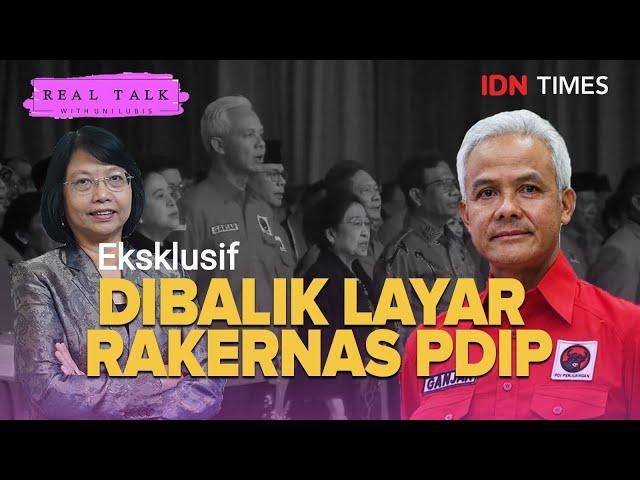 [Real Talk With Uni Lubis] Berapa Persen Peluang PDIP Di Luar Pemerintahan Prabowo?