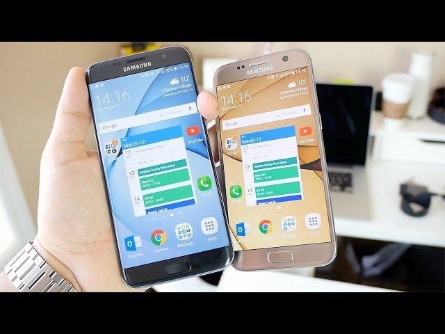 Samsung Galaxy S7 vs Galaxy S7 edge | Pocketnow