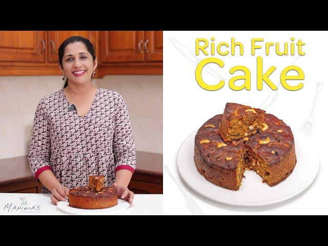 Rich Fruit Cake | Plum | റിച്ച് ഫ്രൂട്ട് കേക്ക്