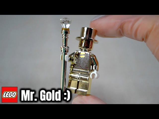 Eine einzige LEGO Minifigur für 2300€...  | Mr. Gold Review & Unboxing