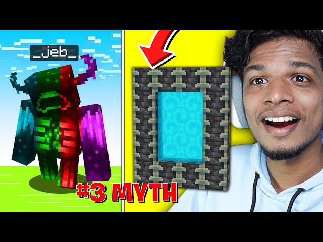 Minecraft MYTH Busting !!! Part - 3