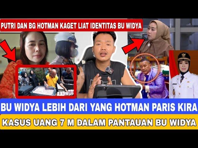 BU WIDYA LEBIH DARI YANG HOTMAN PARIS KIRA!! SEORANG INTEL MENYAMAR!! KASUS UANG 7 M DI KETAHUI??