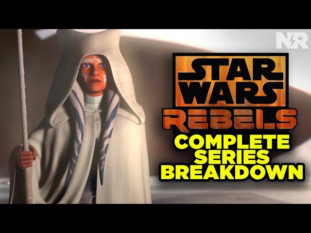 STAR WARS REBELS Complete Series (Seasons 1 + 2 + 3 + 4) Breakdown Compilation