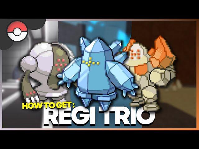 How To Get The Legendary Titans/Regi Trio in PBF! | Pokemon Brick Bronze