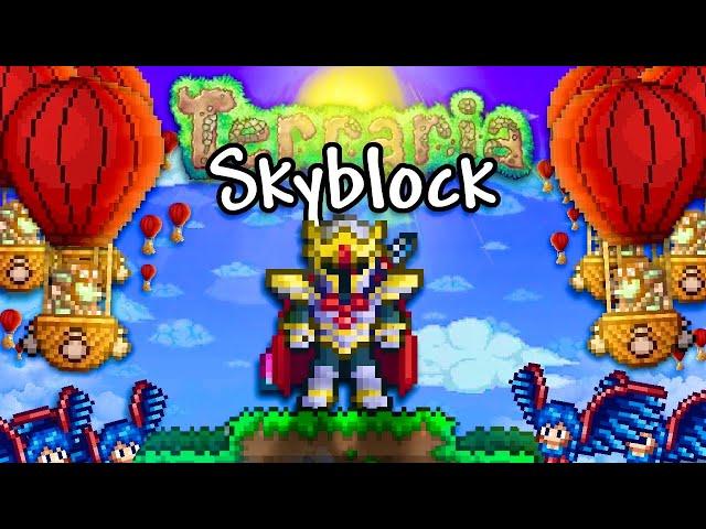 Beating Terraria’s Ultimate Skyblock Mod. [New]