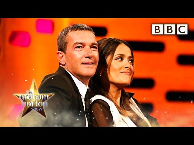 Salma Hayek's Breasts @OfficialGrahamNorton ⭐️ BBC