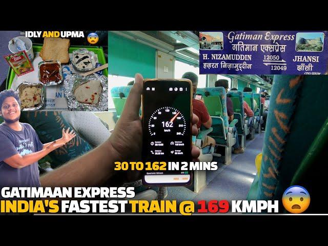 INDIA'S FASTEST Train Journey - Gatimaan express | 30 to 169 KMPH in 2 mins | Tamil Exclusive