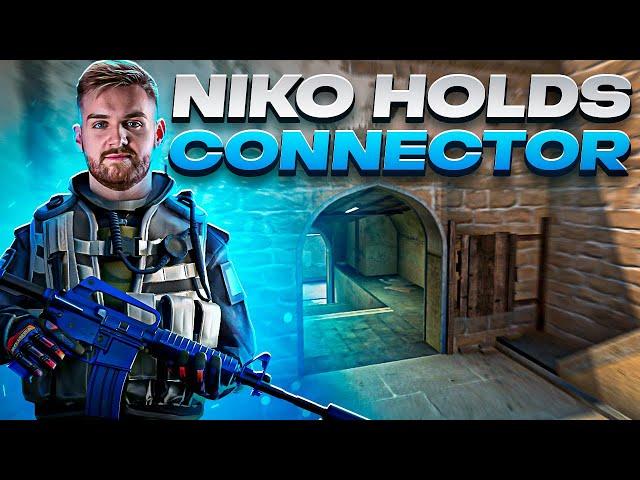 How NiKo Holds Connector On Mirage CT Side (Pro CS:GO Guide)