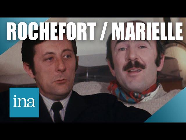 1970 : les (fausses) retrouvailles de Jean Rochefort et Jean-Pierre Marielle  | INA Stars