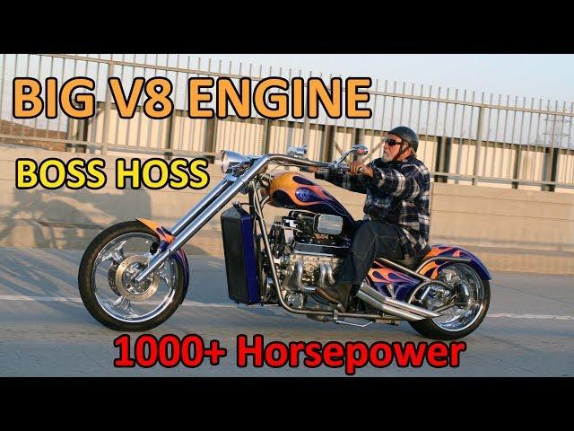 BIG ENGINE with 1000+ Horsepower - BOSS HOSS