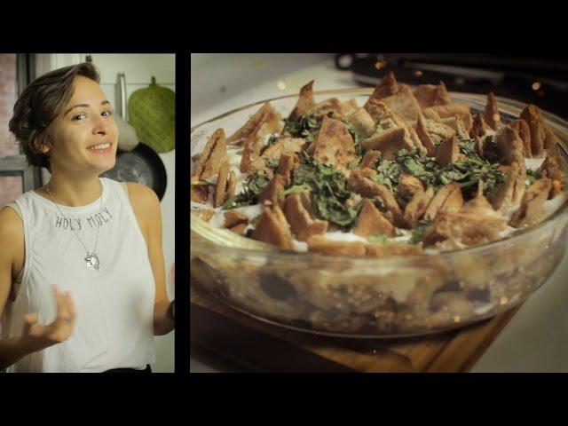 Palestinian Eggplant Fatteh | Sahtein!