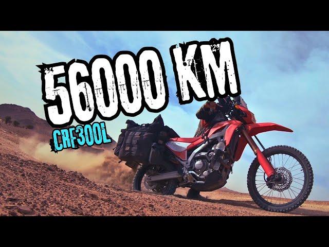 Honda CRF 300L - Erfahrungen nach 56000km mit dem 1 Zylinder von Honda