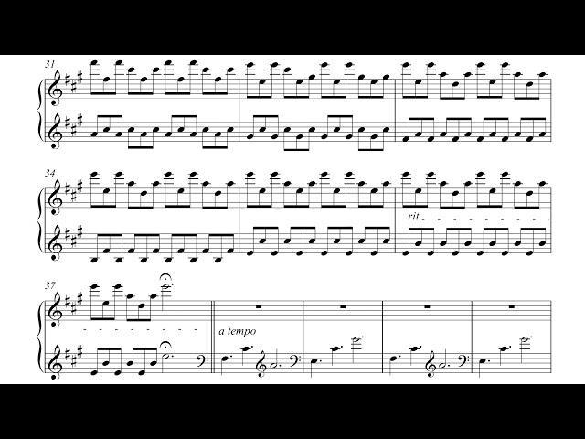 Herman Beeftink - "Water Lilies" (piano) SheetMusic