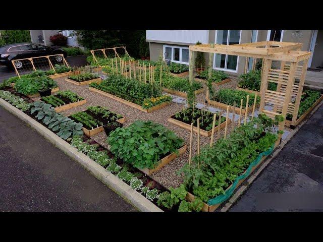 CREATIVE! 100+ VEGETABLES GARDEN DESIGN IDEAS | GUIDE FOR OUTDOOR BACKYARD VEGETABLE GARDENING TIPS