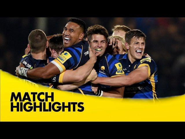 Worcester Warriors vs Northampton Saints - Aviva Premiership 2015/16