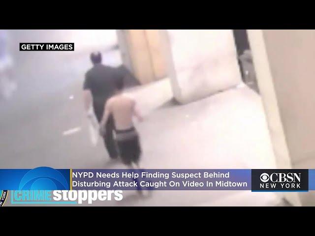 Caught On Video: Man Burned With Unknown Liquid In Random Attack Near Times Square