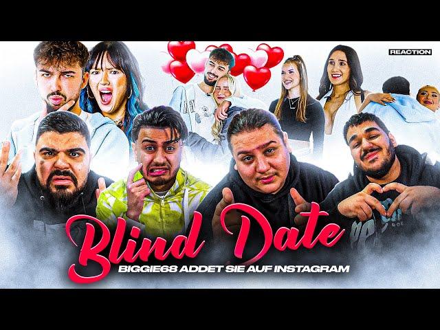 BIGGIE68 HAT SICH VERLIEBT ?  7 GIRLS BLIND DATEN | Reaction