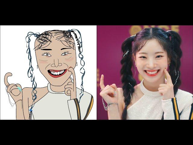 POP DRAWING MEME #261 | TWICE - THE FEELS | Ruby Fun