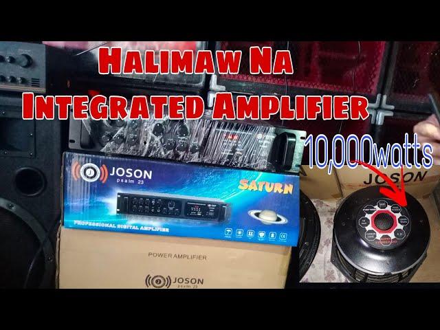 MALUPIT Na Integrated Amplifier | Joson Saturn | 2 Thumb Box Loaded Lexus Audio 10,000watts