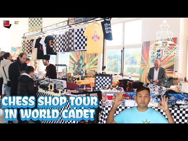 Where Memories Are Made: Exploring the World Cadet Chess Championship Shop! ️