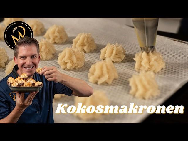 Die saftigsten Kokosmakronen - Makronen Rezept - Perfektes Rezept für Eiweiss Resteverwertung