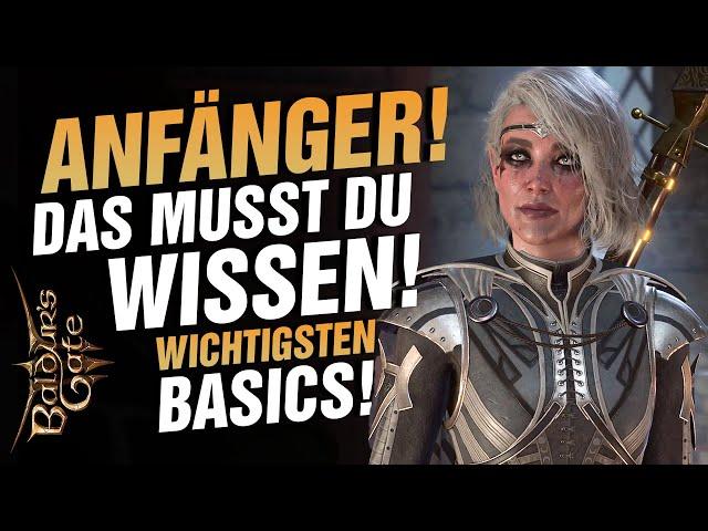 Wichtige TIPPS und Tricks für Baldurs Gate 3 Anfänger! Beginner Guide!