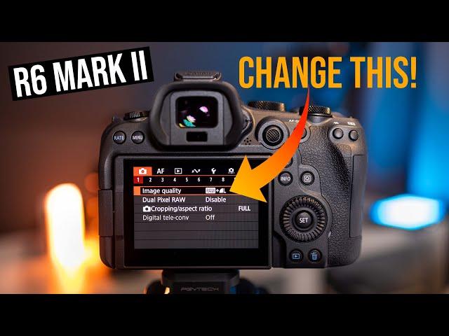 The Best Settings for the Canon R6 Mark II!