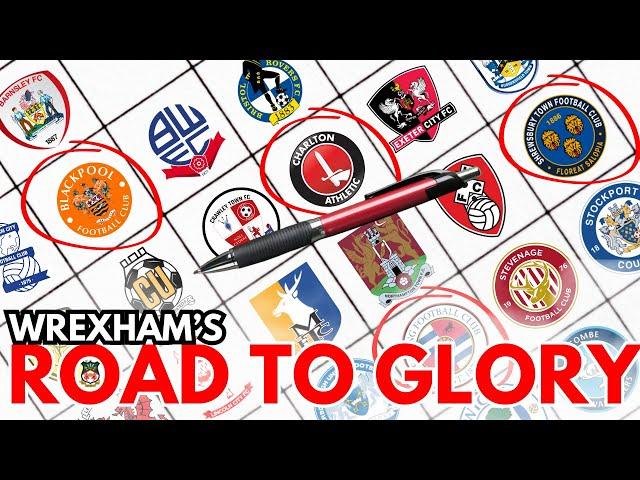 NEW: Wrexham's road to League One glory