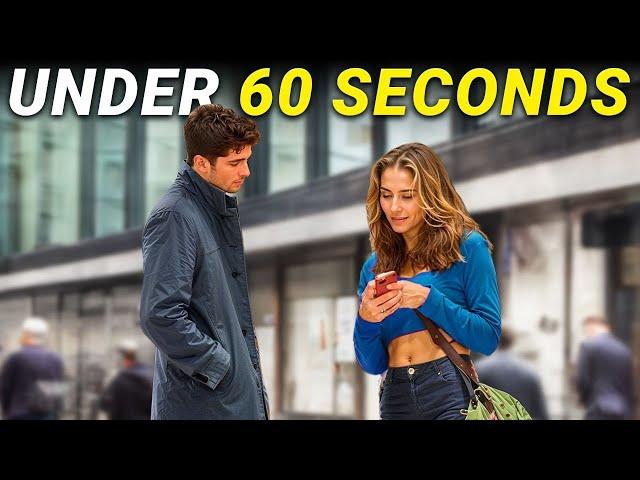 How to Pick Up Girls (in under 60 seconds)