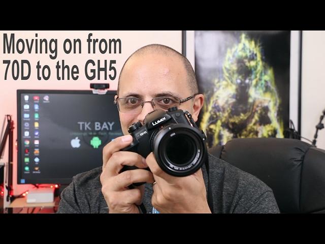 Goodbye Canon 70D(1080/30) And Welcome Lumix GH5 (4K/60) (Hands On & Impressions)