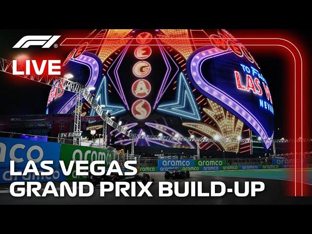 LIVE: Las Vegas Grand Prix Build-Up