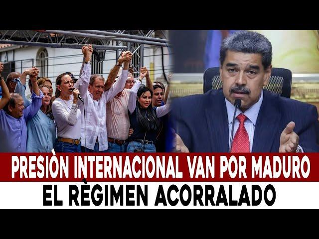 ¡alerta! NOTICIAS de  VeNEZUELA  Ultima Hora Hoy 09 De AGOSTO  2024, VAN POR MADURO, Noticias estado