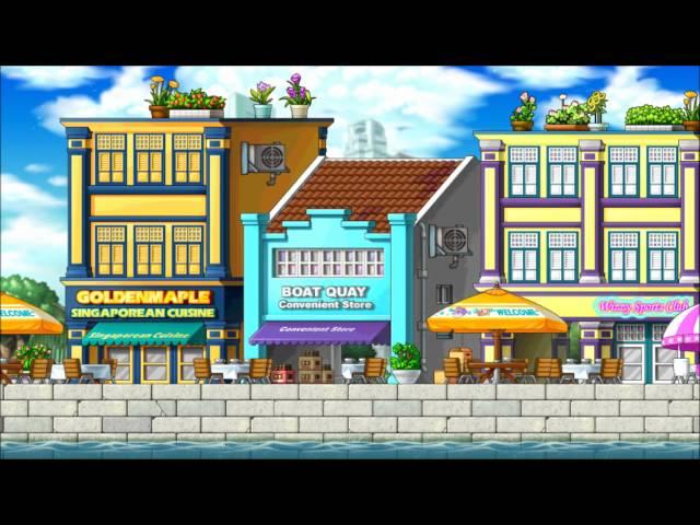 [MapleStory BGM] Singapore: Boat Quay Town