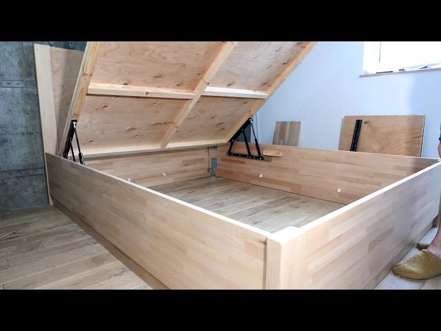 How to Bed with a lifting mechanism own hands
