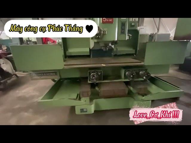 #Test máy #Phay Okuma & Howa 5V-CN đẹp long lanh | #MáycôngcụPhúcThắng | #Love_cơ_khí | #okuma #Howa