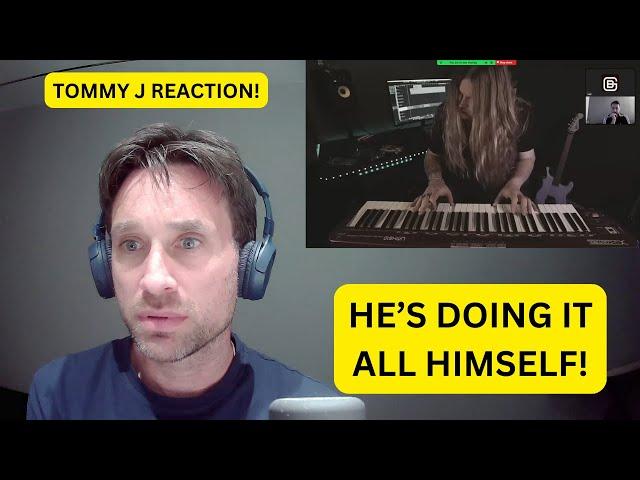 Two Lovely Men React to Tommy Johansson - Music (John Miles Cover)