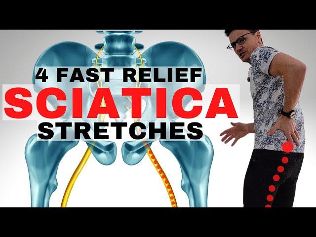 Sciatica Pain Relief Stretches | Dr. Jon Saunders