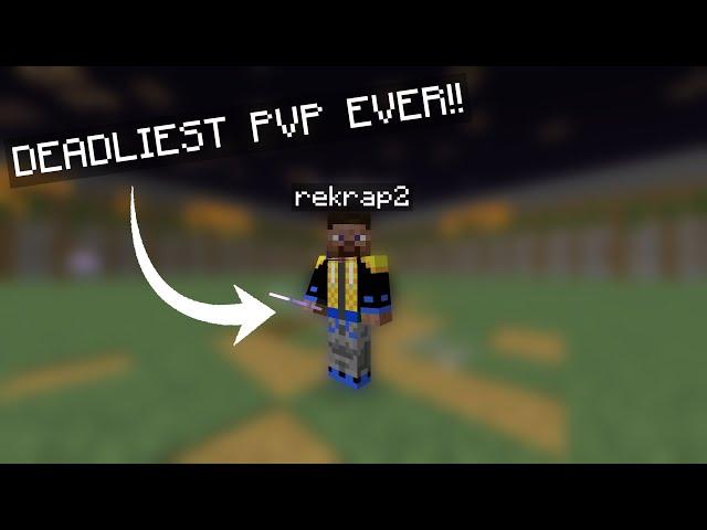 I trained REKRAP2 in the DEADLIEST PVP in Minecraft...