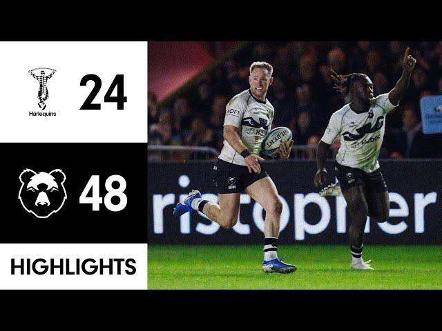 UNBELIEVABLE ATTACKING RUGBY! Highlights: Harlequins vs Bristol Bears