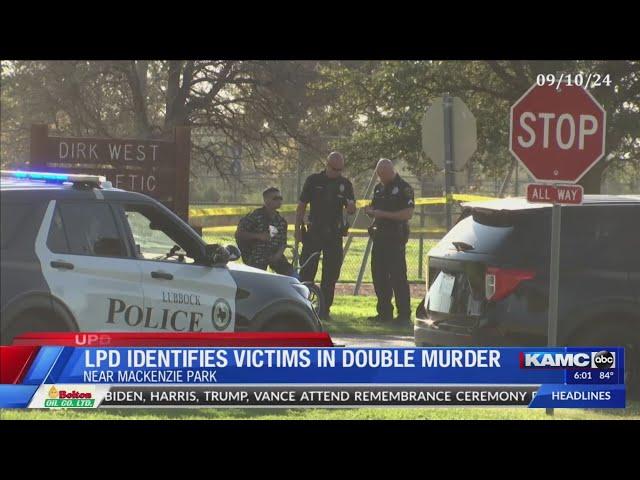 Victims in Mackenzie Park double killing identified by Lubbock PD