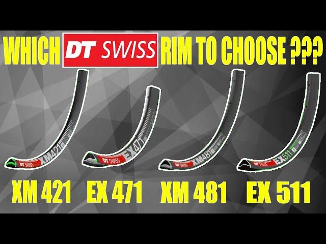 DT SWISS XM 481 RIM // THE BEST RIMS FOR XC TRAIL ENDURO // TYPES SPECIFICATIONS WEIGHT