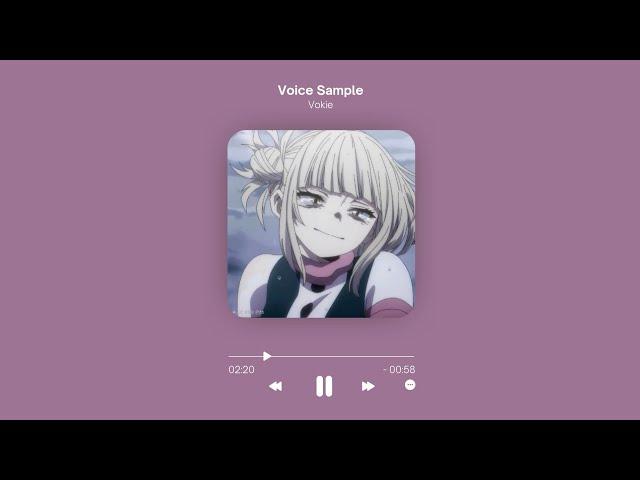 Voice Sample_Animation(cf. 토가 히미코_나히아)