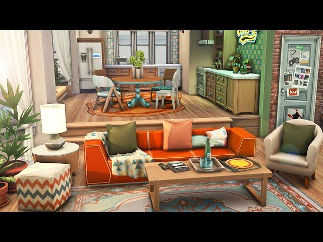 Iconic Sitcom Apartment  | No CC | The Sims 4: Speed Build