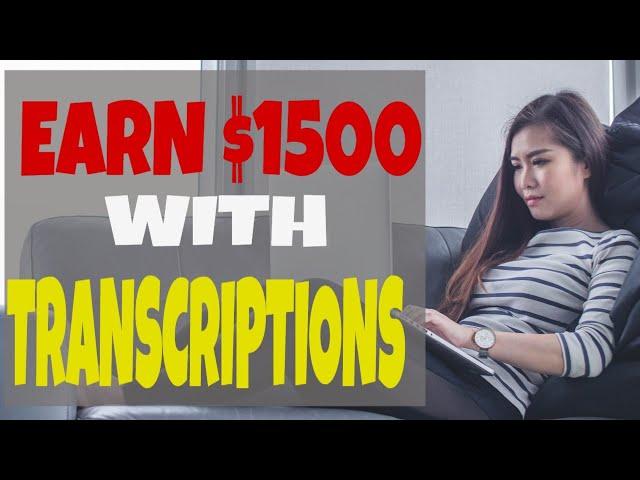 5 Transcription Jobs That Earns 1500 Per Month Become 5 Transcription Jobs That Earns 1500 Per Month