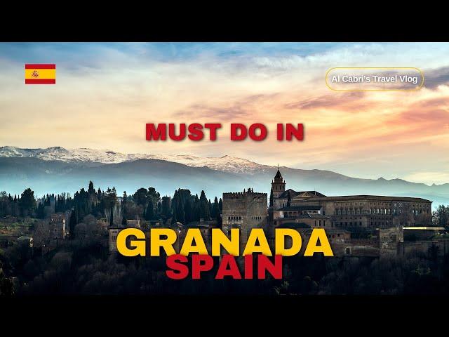 Top 10 places to visit in Granada Spain!, One of the most charming places in Andalusia!