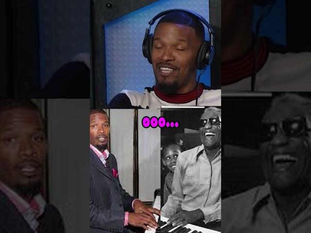 jamie foxx meets ray charles #comedy