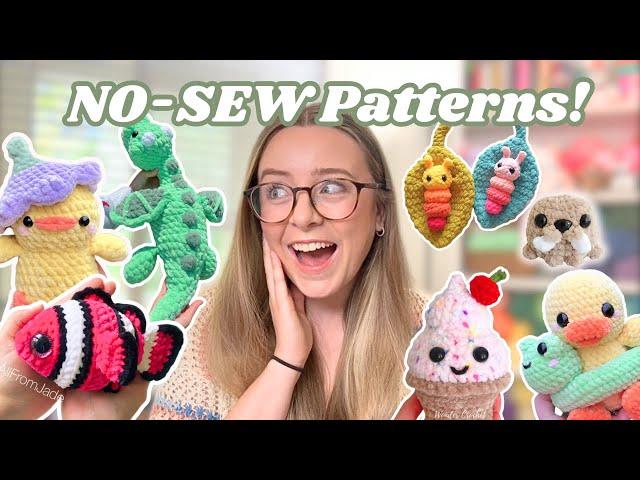 25+ NO-SEW Crochet Patterns To Try If You Hate Sewing!! 