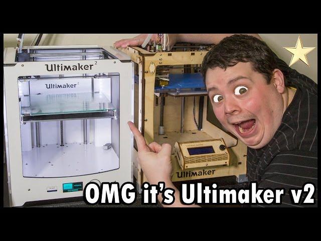 Ultimaker 2 3D Printer Unboxing & Review - @Barnacules